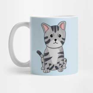 Cute American Shorthair Cat Mug